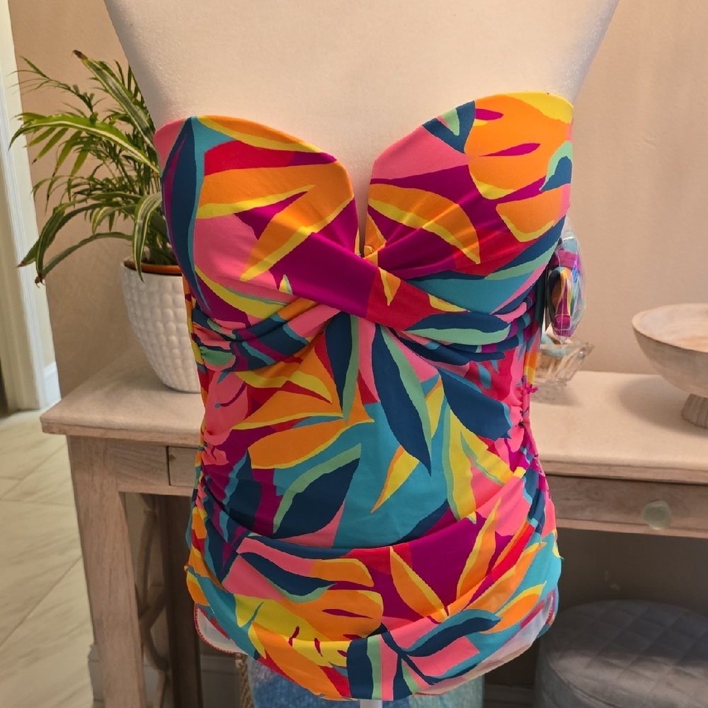 LOFT Multicolor Women's One Piece Swimsuit